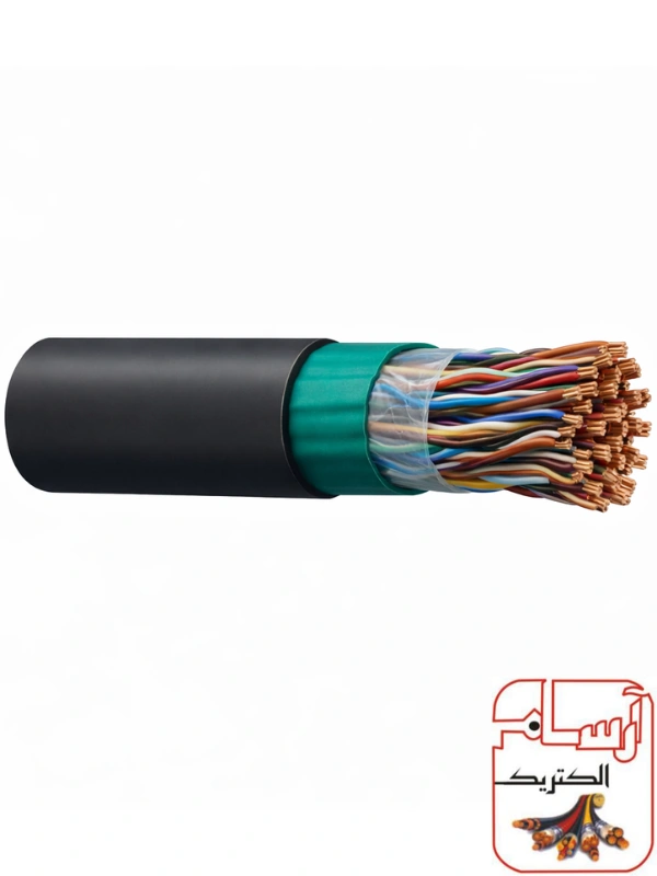 کابل مخابراتی هوایی بدون مهار با عایق و روکش PE (A-2Y(St)2Y)