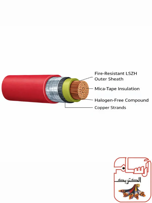 سیم و کابل های مقاوم در برابر حریق (450/750 V)